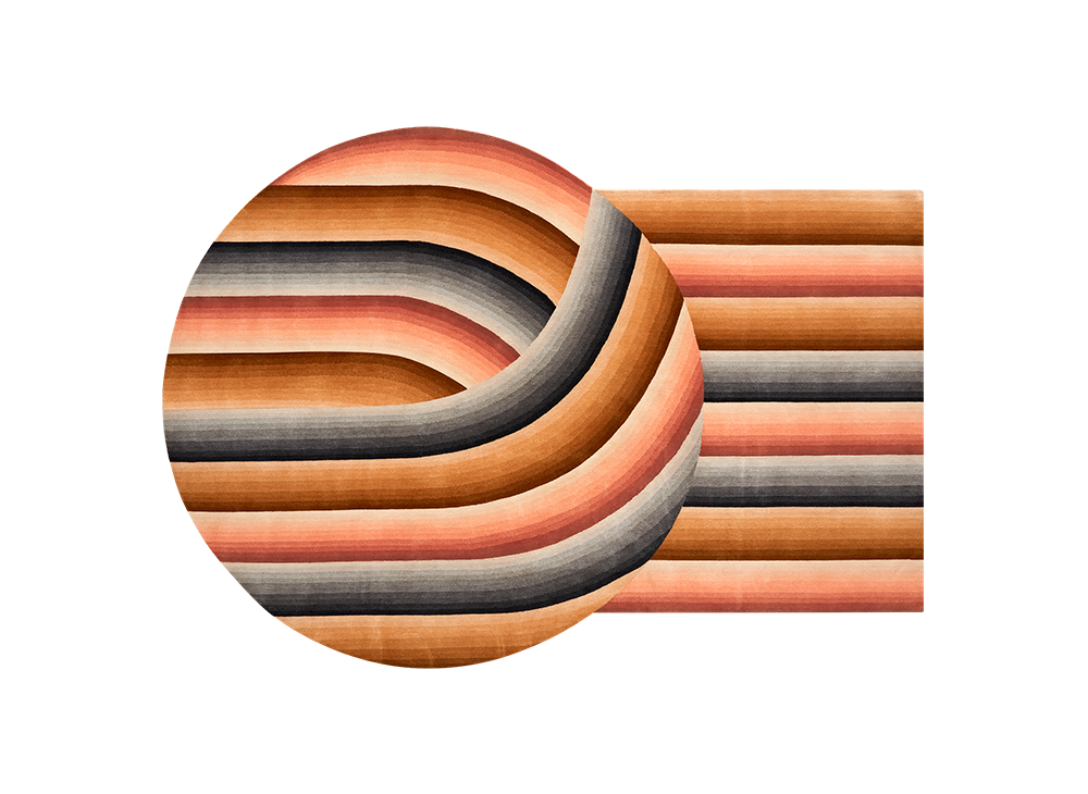 Teppich Round Mirage